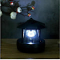 Miniatyrbillede 3 af 3: 1 stk. Solcelledrevet LED Roterende Fyr, 360 Graders Roterende Praktisk Lampe Udendørs Have Dekoration Lampe