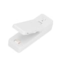 Miniatyrbillede 4 af 8: Forsegling Maskine USB Opladning Magnetisk Mini Pose Forsegling Maskine Bærbar Manuel Fødevare Sealer til HusholdningHvid