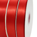 Miniatyrbild 8 av 8: Presentförpackningsband 99,5yd Längd 1,0in Bredd Flexibel Polyester Röd Satängband för Dekoration DIY Hantverk