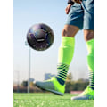 Miniatyrbillede 1 af 5: Selvlysende Fodbold Størrelse 4 & 5, Lysende Bold Til Natspil Og Træning Multicolor5
