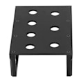 Miniatyrbild 5 av 8: RC-bil arbetsstativ slitstark aluminiumlegering RC-bil reparationsarbetsstation för 1/8 för 1/10 RC-lastbilsvågar svart