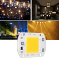 Miniatyrbilde 5 av 8: Høyeffekt LED-brikke SMD COB integrerte lyssenderkomponenter 30W lampeperler (varme)