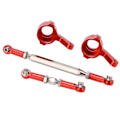 Pikkukuva 7 / 8: RC Metal Axle Fittings Kit for MN D90 D91 D96 D99 Remote Control Car Upgrade PartsRed