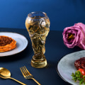 Miniatyrbild 7 av 7: Ölglas 450 ml högt borosilikatglas Vita tjocka ölmuggar för läsk Iste lemonad