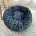 Miniatyrbillede 1 af 5: Blød og hyggelig plys donut seng til hunde og katte - Rund kurv, varm og blød, perfekt til hvalpe, søvn (ca. 35-40 cm i diameter)