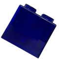 Miniatyrbild 2 av 8: Genomskinlig sparbössa i form av en byggsten, rektangulär transparent sparbössa för mynt för barn pojkar flickor blå 8,9x8,9x9,2cm / 3,5x3,5x3,6in