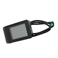 Miniatyrbillede 6 af 8: Elektrisk cykel LCD-display meter Vandtæt 5pin stik Cykelkonverteringsmeter til Bafang-controller 24‑48V