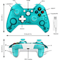 Pikkukuva 5 / 5: Xbox One langaton ohjain - Ei kuulokeliitäntää, 2,4 GHz:n peliohjain Xbox One S/X:lle ja PC:lle (vihreä)