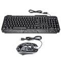 Miniatyrbilde 5 av 8: Tastatur- og musesett Multi‑Model-datamaskiner Lysende kablet 4D-spillmaskinvarekombinasjon for Windows PC-spillere