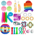 Sensorisk leksakssats för barn vuxna anti-ångest sensoriska leksaker pack enkla bubbelleksaker för ADHD autism