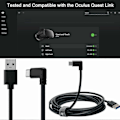 Miniatyrbillede 3 af 5: 10 ft USB3.1 Type C Link Kabel Høj Hastighed til