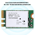 Miniatyrbild 8 av 8: 2,4G+5G Dual Band Wireless Network Card QCNFA435 NGFF / M.2 Interface för Lenovo IdeaPad