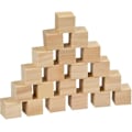 Pikkukuva 4 / 5: Uudet, sopivat Mini Puiset Kuutiot 30 kpl Sileät Puiset Kuutiot 30 X 30 Mm Luonnolliset Neliökuutiot Raakapuu Neliöpalikat