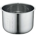 Miniatyrbillede 1 af 5: Power Cooker Rustfri Stål Udskiftnings Indvendig Gryde Indsats Liner Tilbehør Indsats Liner XL Kompatibel