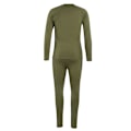 Miniatyrbild 8 av 8: Utomhussport Long Johns Thermal Wear Underkläder Topp och byxor 2-delad Set Snabbtorkande Närpassning(XXL)
