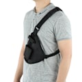 Miniatyrbilde 5 av 8: Outdoor Multipocket Walkie Talkie Caller Triangle Tactics Brystveske Vest Glidelås Camping