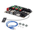Miniatyrbillede 1 af 8: Lasergraverings hovedkort 32 bit hovedkort med A4988 trinmotor til Makerbase MKS DLC32 V2.1 12‑24VDC