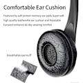 Miniatyrbilde 3 av 5: USB Headset med støyreduserende mikrofon og 3,5 mm jack 2 i 1, Headset for PC, Headset for spill, Skype, Call Center, Kontorcomputer, Klar stemme