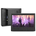 Miniatyrbilde 5 av 8: 7-tommers bærbar skjerm 1024x600 Multifunksjonsskjerm Støtte HDMi VGa AV-inngang (EU-plugg)