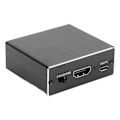 Miniatyrbilde 4 av 8: HD Multimedia Interface Splitter 3.5mm Lydgrensesnitt 5.1 Kanals Signaluttrekker Konverter for TV Stereo Spillkonsoller