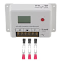 Miniatyrbillede 1 af 8: PWM solcelleladningsregulator 12V/24V automatisk genkendelse 20A IP32 vandtæt hvid til RV hjem