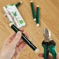 Miniatyrbillede 3 af 4: Bindetråd til planter: 4 stk. 35 m bindetråd til have og planter - ophængnings- og strammetråd - fleksibelt kabel til gør-det-selv og havearbejde
