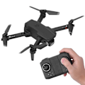 Miniatyrbild 8 av 8: Fjärrkontroll 4K-kamera drönare höjdhållning 360° roterande hopfällbar RC Quadcopter