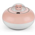 Miniatyrbillede 1 af 5: Søde Luftfugtere til Hjemmet Soveværelse, 300 ML Mini Luftfugtere med 7-Farvet LED Lys, Timer Auto Sluk