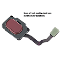 Miniatyrbilde 6 av 8: For Samsung S9 G960 S9+ Plus G965 Hjem-nøkkelknapp Fingeravtrykkssensor Flex-kabel Rød