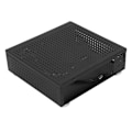 Pikkukuva 8 / 8: Pöytätietokoneen case Hyvä lämmönpoisto Hieno kompakti musta mini HTPC- case kotivideotietokoneelle