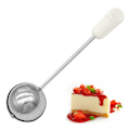 Miniatyrbild 1 av 4: Rostfritt stål pulveriserad sockerskakare Duster Mjöl Sifter Pulver Duster Bakpulver Siktare för bakverktyg