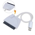 Pikkukuva 1 / 7: TYPE C - SATA -kaapeliadapteri 10 Gt/s:n tiedonsiirtonopeudella 2,5 tuuman Sata HDD SSD SATA -asemalle