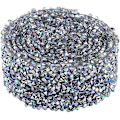 Miniatyrbild 2 av 5: 3cm Bredd Glittrande Lim-Back Crystal Rhinestone DIY Hantverk Diamant Bling Mesh Roll Sparkle Band för Bröllopsdekoration Tillbehör