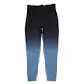 Miniatyrbillede 1 af 8: Sort Blå Gradient Højtalje Yogabukser Kvinder Bløde Postpartum Hip Lift Workout Løbeleggings L