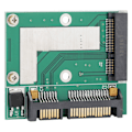 Miniatyrbillede 3 af 8: Mini PCI-E SSD til Harf Height 2,5 tommer interface SATA 3.0 Adapter Converter Riser Card
