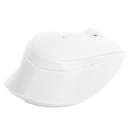 Miniatyrbillede 6 af 8: 2,4 GHz mus - lydløs, ergonomisk, mini, bærbar med trådløs modtager til stationær computer, bærbar computer - hvid