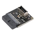 Pikkukuva 4 / 8: Emolevy USB 3.0 Etu 19pin 3.1 Kannettava 5.0Gbps Siirtonopeus Type‑E Etupaneeli Otsikko