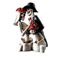 Miniatyrbilde 1 av 5: Resin Skjelett Figur Halloween Dekorasjon