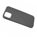 Miniatyrbillede 6 af 8: Smartphone Bagcover Bagside Støvsikkert Etui Beskyttende Cover til IPhone 12/12 Pro(Grå )