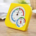 Miniatyrbild 3 av 5: Multifunktionell Termometer Mini Utomhus Inomhus Hygrometer Fuktmätare Temperaturmätare