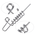 Miniatyrbild 7 av 8: Mjukt fiskebete-anslutningsmaskar Lock Lock Fixed Pin Fiskebeten TillbehörStor storlek (cirka 6 cm/2,4 tum)
