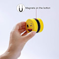 Miniatyrbillede 5 af 5: 16-dele blandet farve smil magnetisk whiteboard viskelædersæt til børn - 5 cm svampegummi rengøringsmiddel til tørsletning af penne og tuscher, skoleartikler