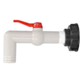 Miniatyrbillede 7 af 8: IBC-tankhane adapter Vandslangetilslutning Havetilbehør 90° 32mm hane VVS-værktøj