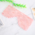 Miniatyrbillede 7 af 8: Jade Stone Eye Mask Køling Sovende Øjenmaske Koldterapi Øjenbehandling MassagerRose Quartz
