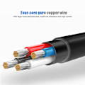 Pikkukuva 6 / 8: Type-C 3A 1m + Type-C 0.25m latauskaapelit puhdasta kuparia PVC-johto latauslinja