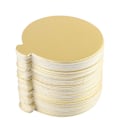 Miniatyrbilde 1 av 8: 100 stk. Mousse kakebrett gullpapir cupcake dessert displaybrett bryllup bursdagskake