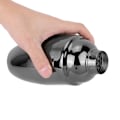 Miniatyrbillede 6 af 8: Moderne Cocktail Shaker i rustfrit stål, rysteværktøj, barudstyr, tilbehør, sort