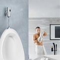Miniatyrbilde 4 av 5: Urinal Sensor Spyleventil Urinal Spyleventil Veggmontert Urinal Automatisk Spyler Hotell Bad W