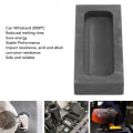 Miniatyrbilde 6 av 7: Rektangulær grafittstøpeform - ideell for støping, smelting og raffinering av gull og sølv 60*24*8mm
