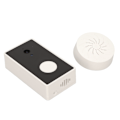 Miniatyrbilde 7 av 8: Trådløs videodørklokke med 2-veis tale intercom, nattsyn, fjernstyrt smart Bluetooth WiFi-kamera dørklokke med ringeklokke